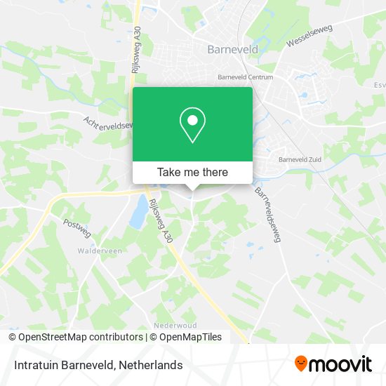 Intratuin Barneveld map