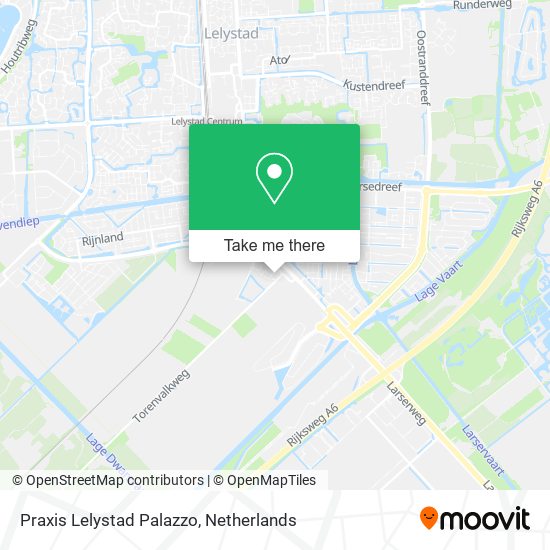 Praxis Lelystad Palazzo map