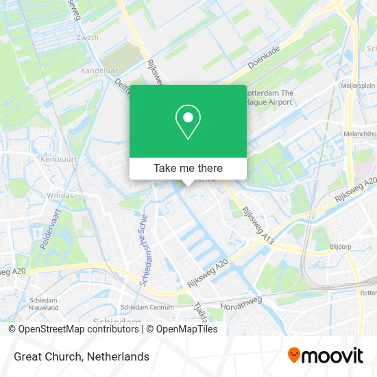 Grote Kerk map