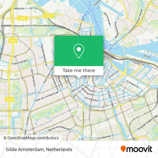 Gilde Amsterdam Karte