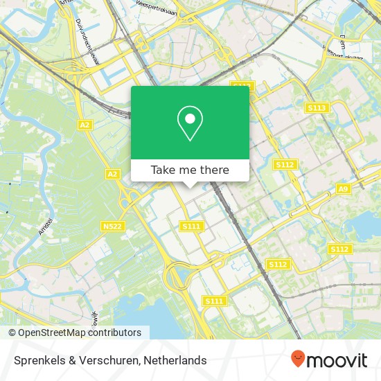 Sprenkels & Verschuren, Haaksbergweg 13 map