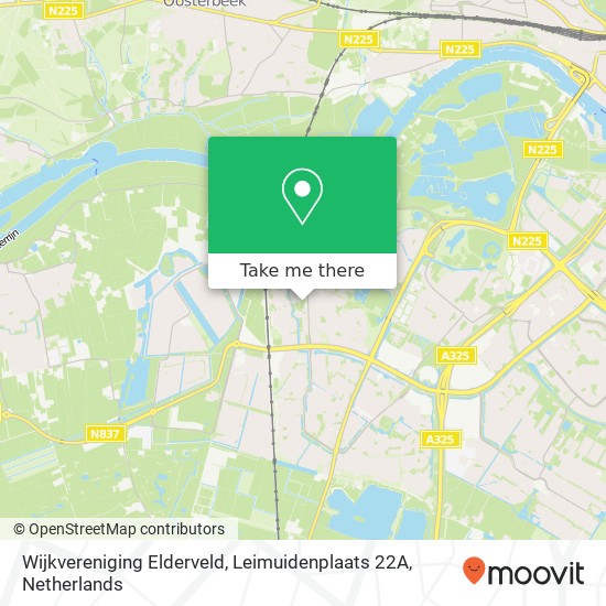 Wijkvereniging Elderveld, Leimuidenplaats 22A map