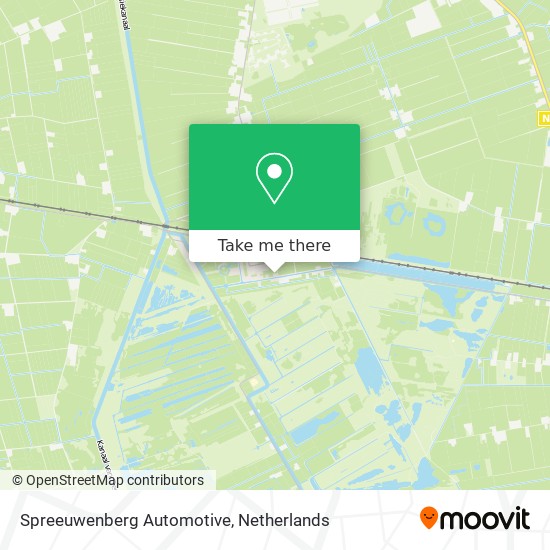 Spreeuwenberg Automotive Karte