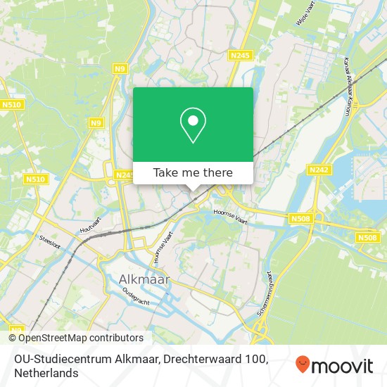 OU-Studiecentrum Alkmaar, Drechterwaard 100 map