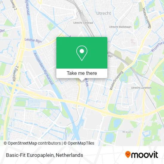 Basic-Fit Europaplein map