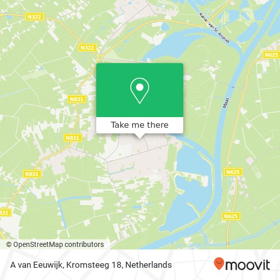 A van Eeuwijk, Kromsteeg 18 map