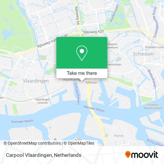 Carpool Vlaardingen map