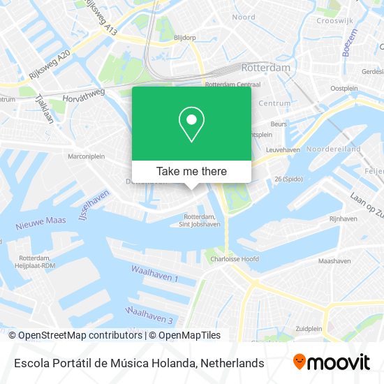 Escola Portátil de Música Holanda map