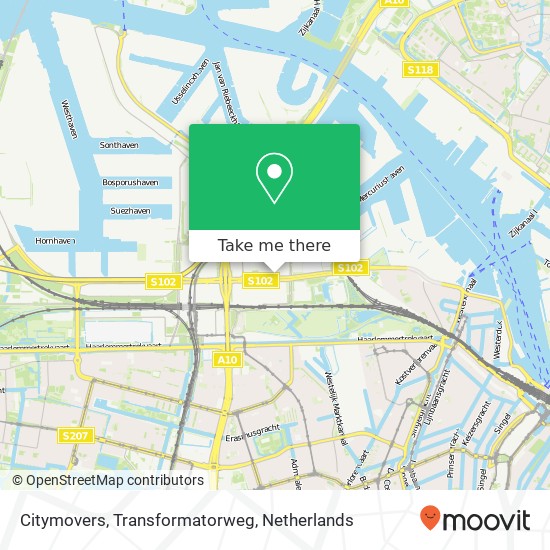 Citymovers, Transformatorweg map