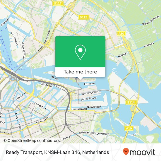 Ready Transport, KNSM-Laan 346 map