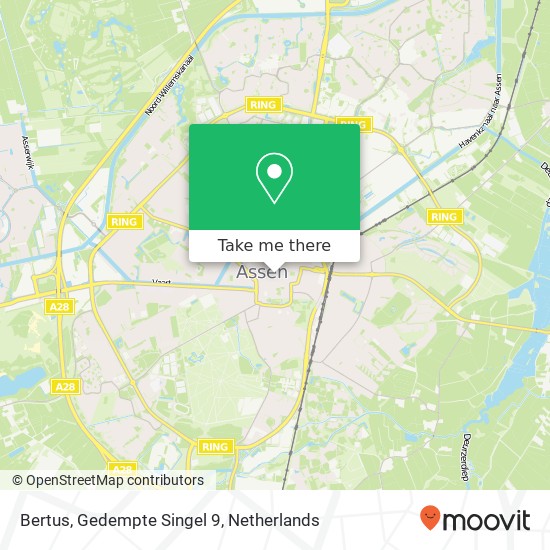 Bertus, Gedempte Singel 9 map