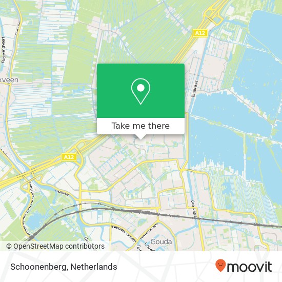 Schoonenberg, Lekkenburg 25A map