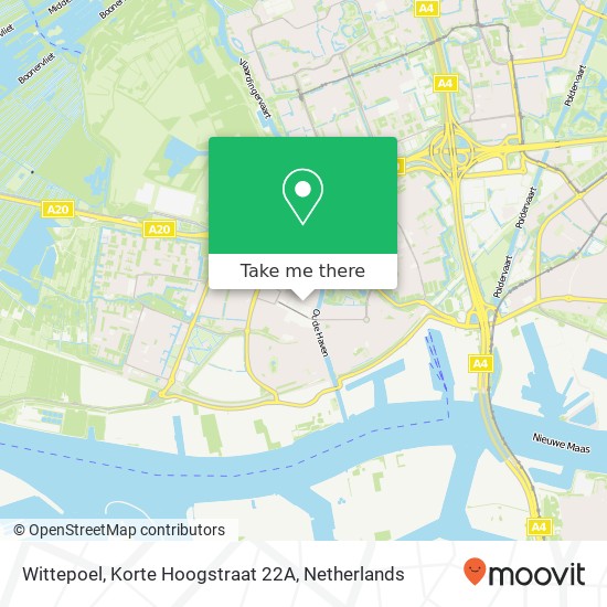 Wittepoel, Korte Hoogstraat 22A map