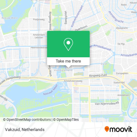 Vakzuid map