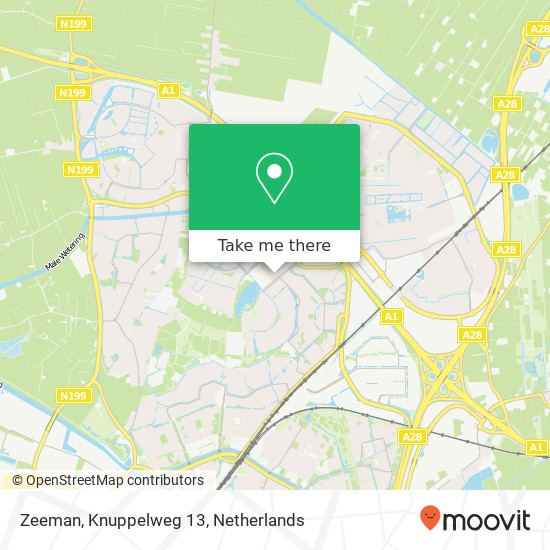 Zeeman, Knuppelweg 13 Karte