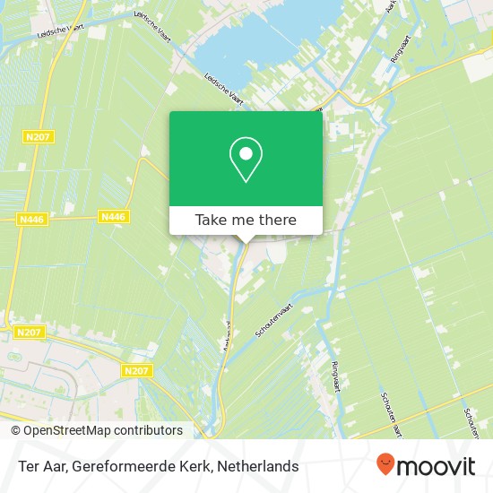 Ter Aar, Gereformeerde Kerk map