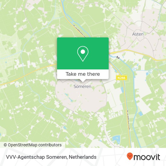VVV-Agentschap Someren map