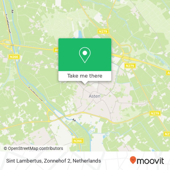 Sint Lambertus, Zonnehof 2 map