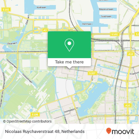 Nicolaas Ruychaverstraat 48, 1067 NH Amsterdam Karte