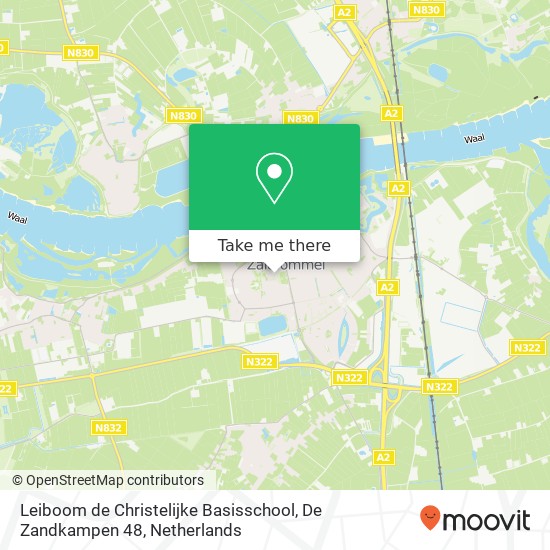 Leiboom de Christelijke Basisschool, De Zandkampen 48 map