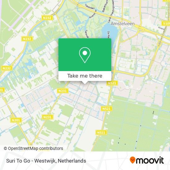 Suri To Go - Westwijk map