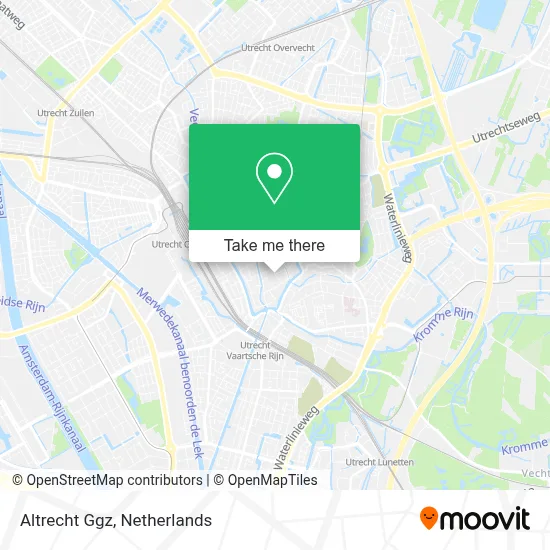 Altrecht Ggz map