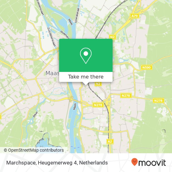Marchspace, Heugemerweg 4 Karte