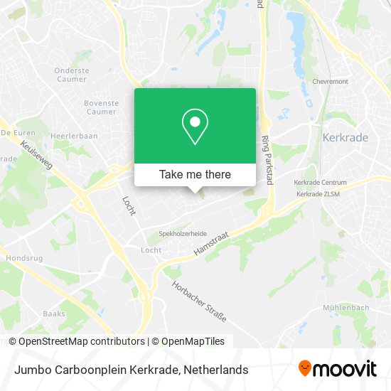 Jumbo Carboonplein Kerkrade map