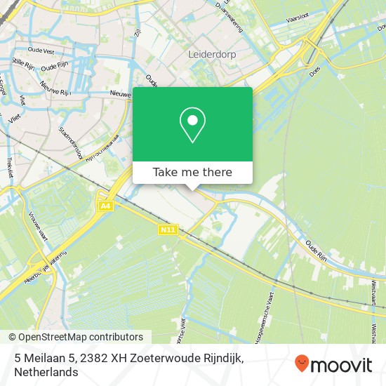 5 Meilaan 5, 2382 XH Zoeterwoude Rijndijk map