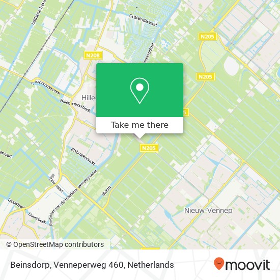 Beinsdorp, Venneperweg 460 map