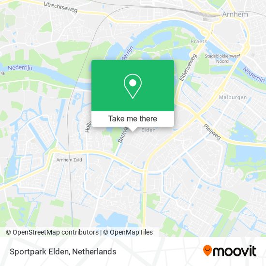 Sportpark Elden map