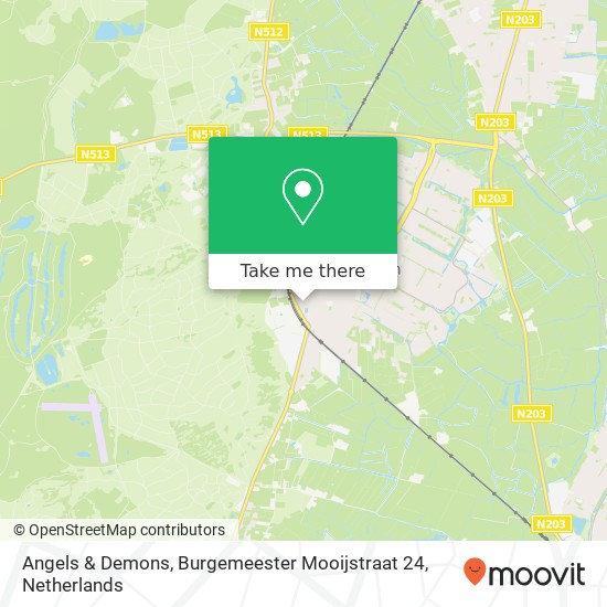 Angels & Demons, Burgemeester Mooijstraat 24 map