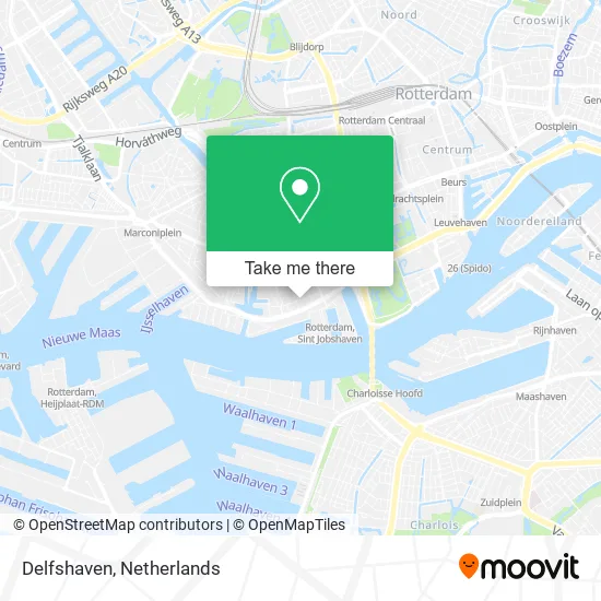 Delfshaven map