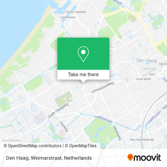 Den Haag, Weimarstraat map