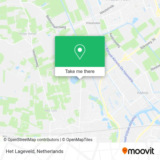 Het Lageveld map