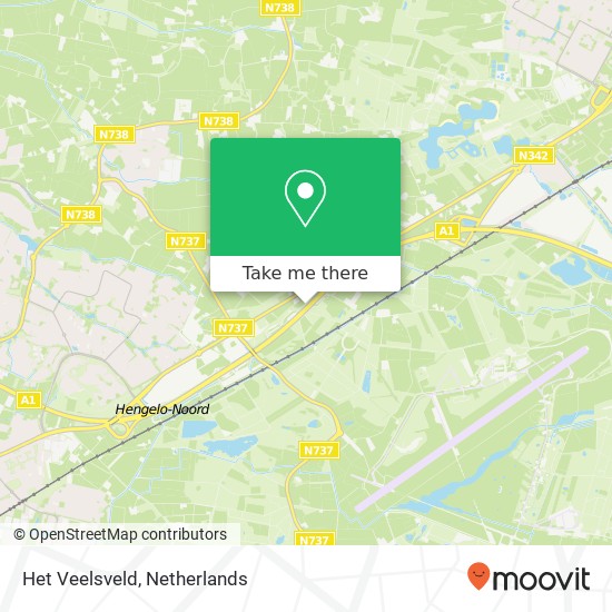 Het Veelsveld map