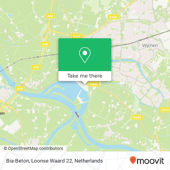 Bia-Beton, Loonse Waard 22 map