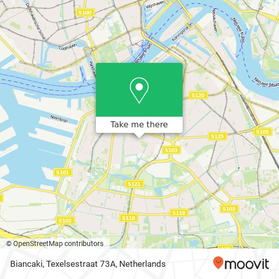 Biancaki, Texelsestraat 73A Karte