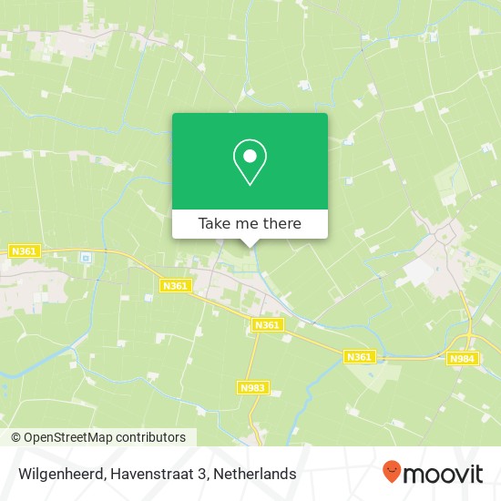 Wilgenheerd, Havenstraat 3 map