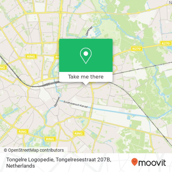 Tongelre Logopedie, Tongelresestraat 207B map