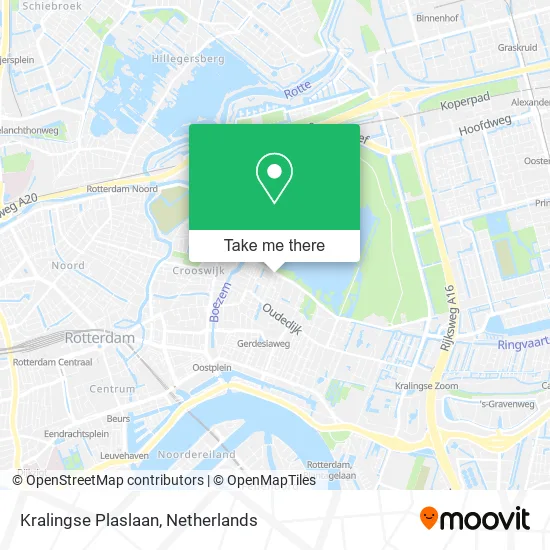 Kralingse Plaslaan map