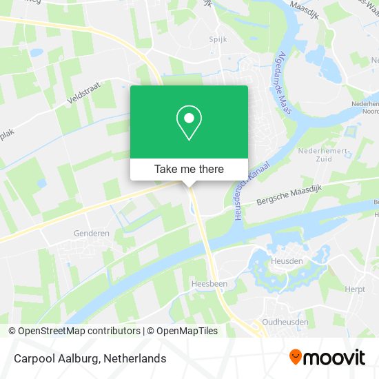 Carpool Aalburg Karte