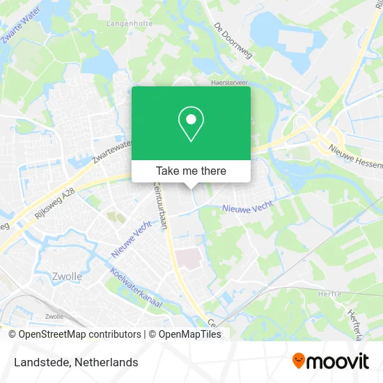 Landstede map