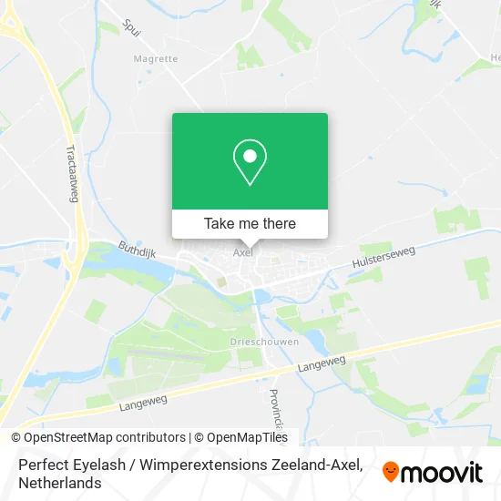 Perfect Eyelash / Wimperextensions Zeeland-Axel map