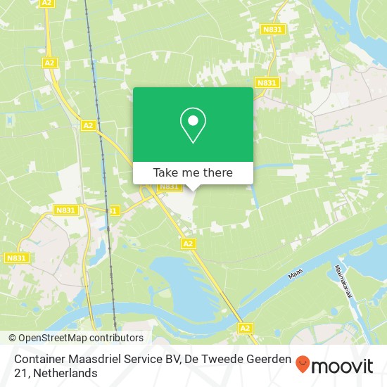 Container Maasdriel Service BV, De Tweede Geerden 21 map