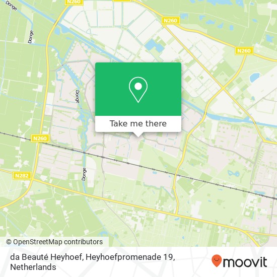 da Beauté Heyhoef, Heyhoefpromenade 19 map