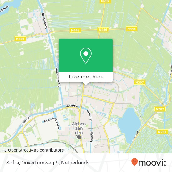 Sofra, Ouvertureweg 9 map