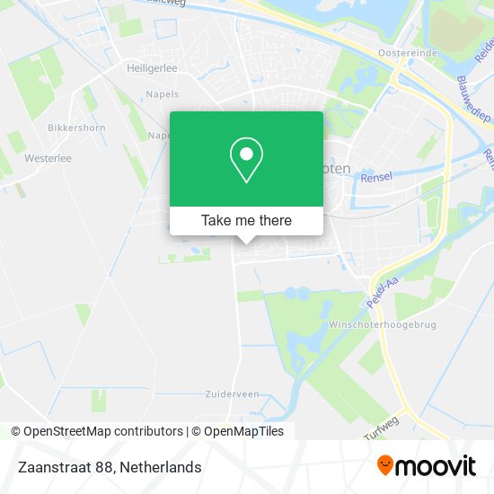 Zaanstraat 88 map