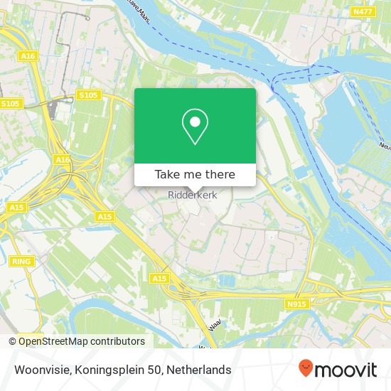 Woonvisie, Koningsplein 50 map