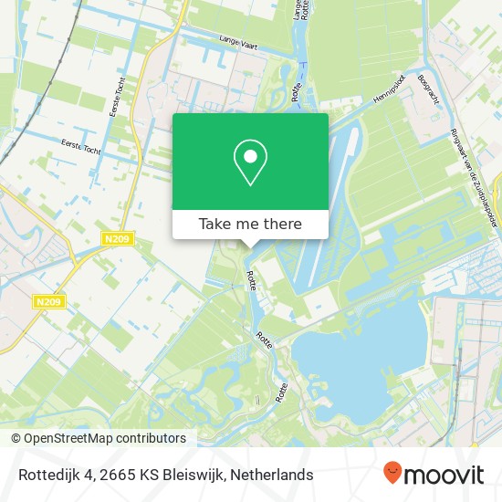 Rottedijk 4, 2665 KS Bleiswijk map